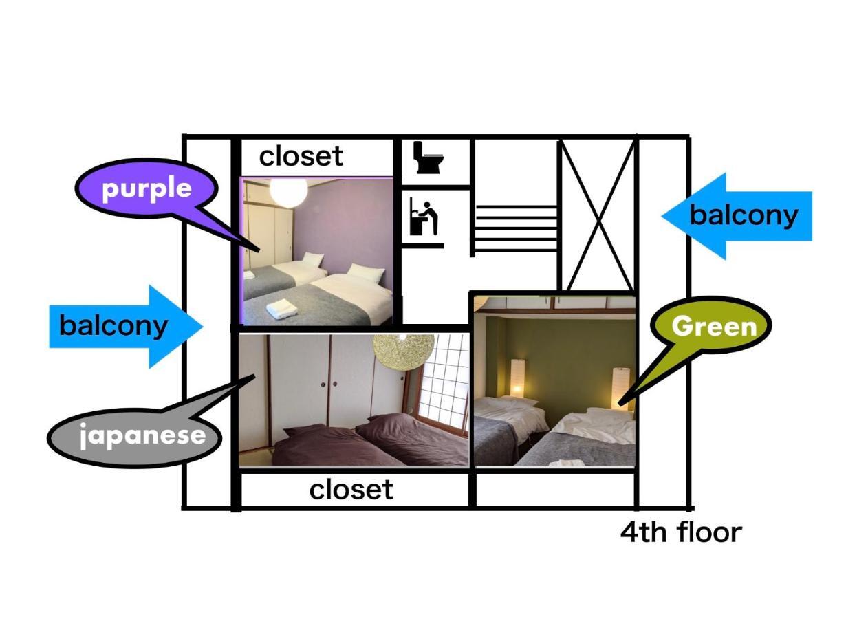 Roundabout Osaka Apartment ภายนอก รูปภาพ